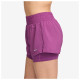 Nike Γυναικείο σορτς One Dri-FIT Mid-Rise 2in1 Shorts